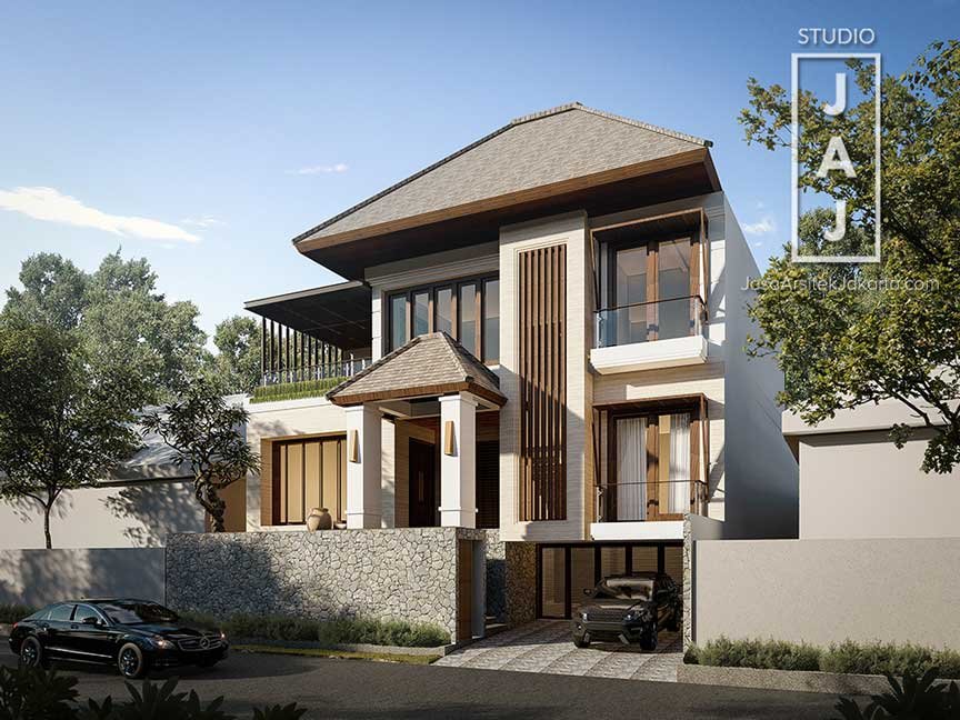 Finished Rumah 3 Lantai 645 m2 Bali Modern “The Kampono House #2”
