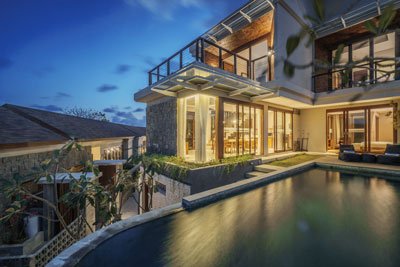 Desain Villa Kampi 1.028m2 di Kuta Selatan, Bali