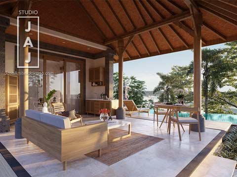 Renovasi Villa Bali Kontemporer dengan Kombinasi Gaya Modern di Ubud, Bali